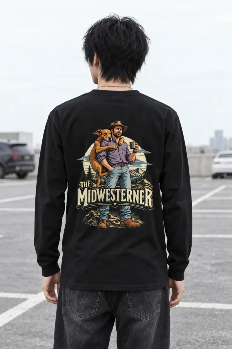 "The Midwesterner" Unisex Longsleeve T-shirt