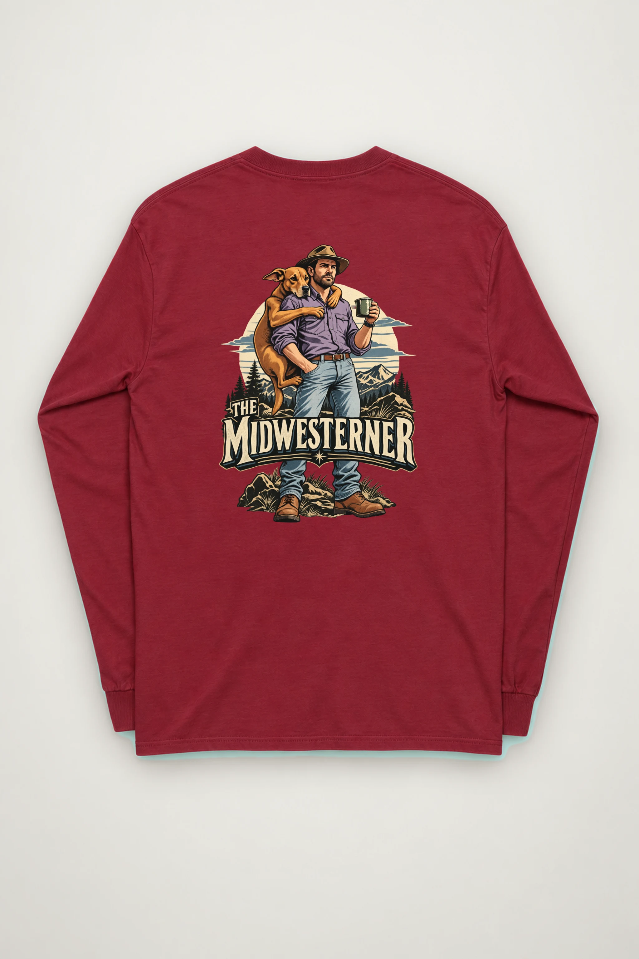 "The Midwesterner" Unisex Longsleeve T-shirt