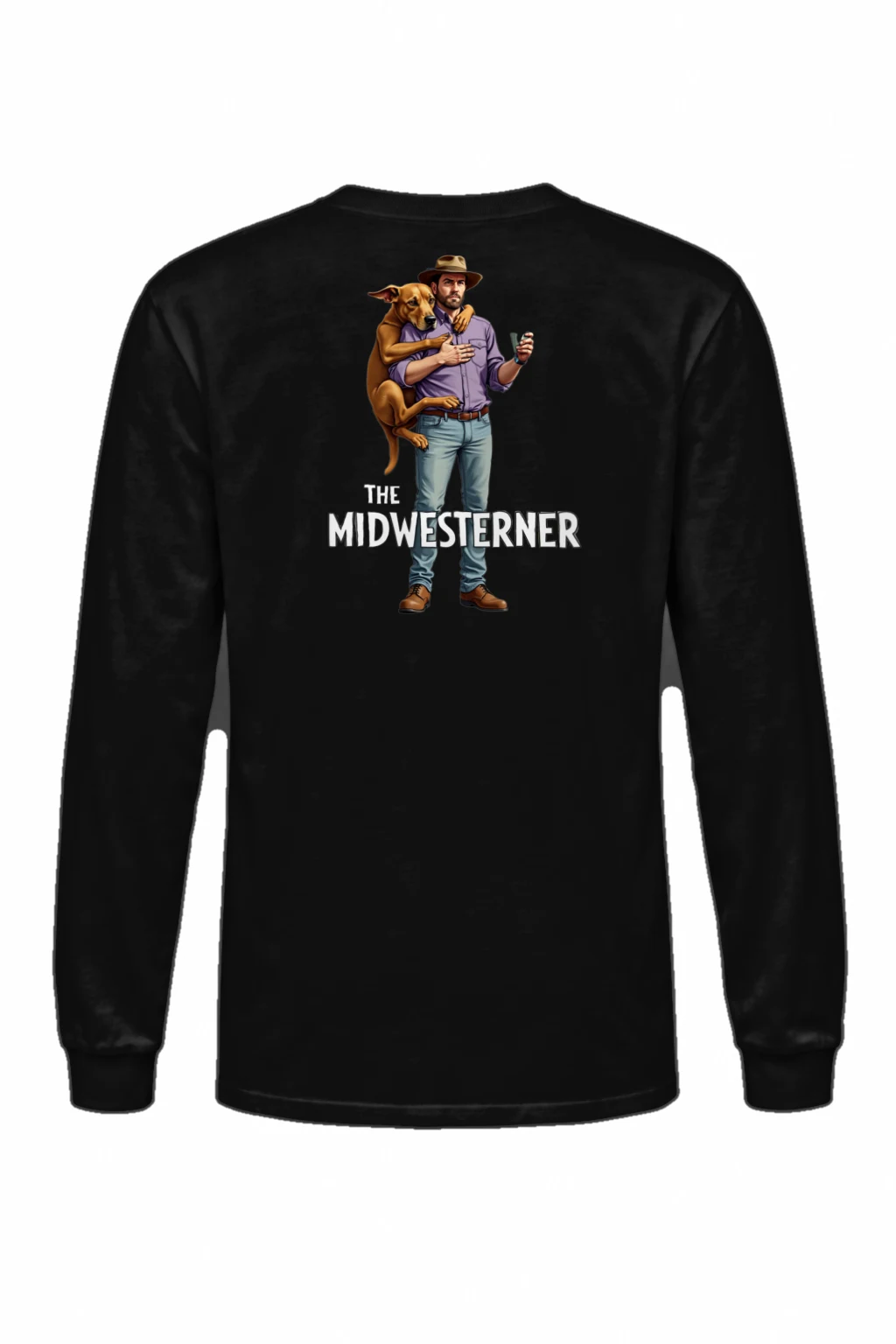 "The Midwesterner" Unisex Longsleeve T-shirt | Gildan 2400