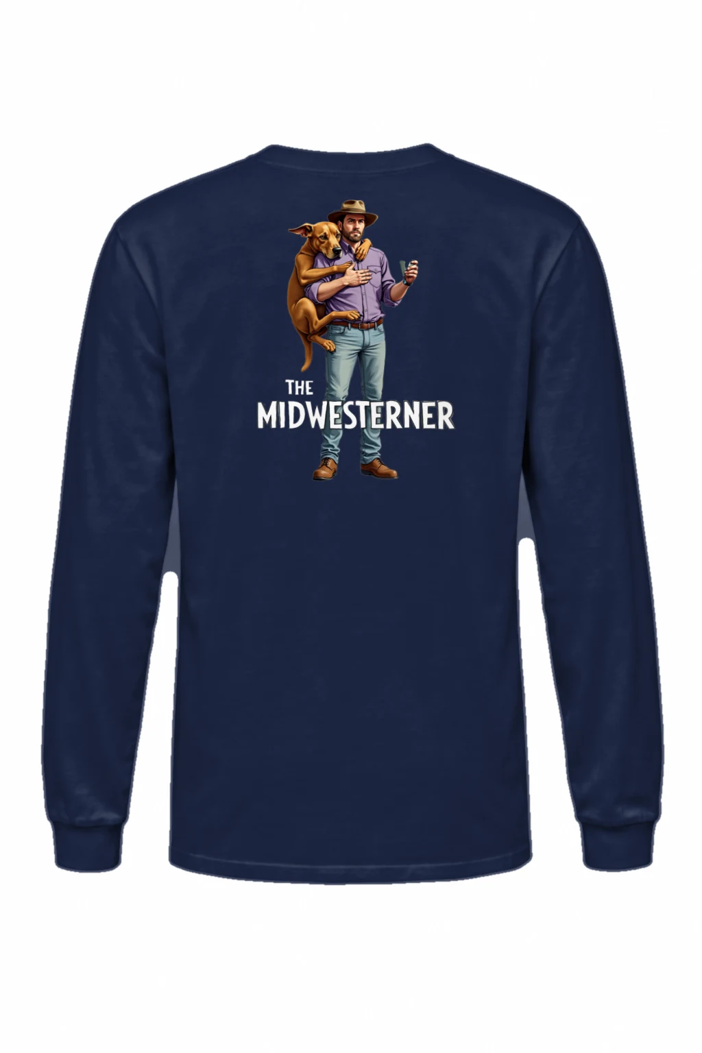 "The Midwesterner" Unisex Longsleeve T-shirt | Gildan 2400