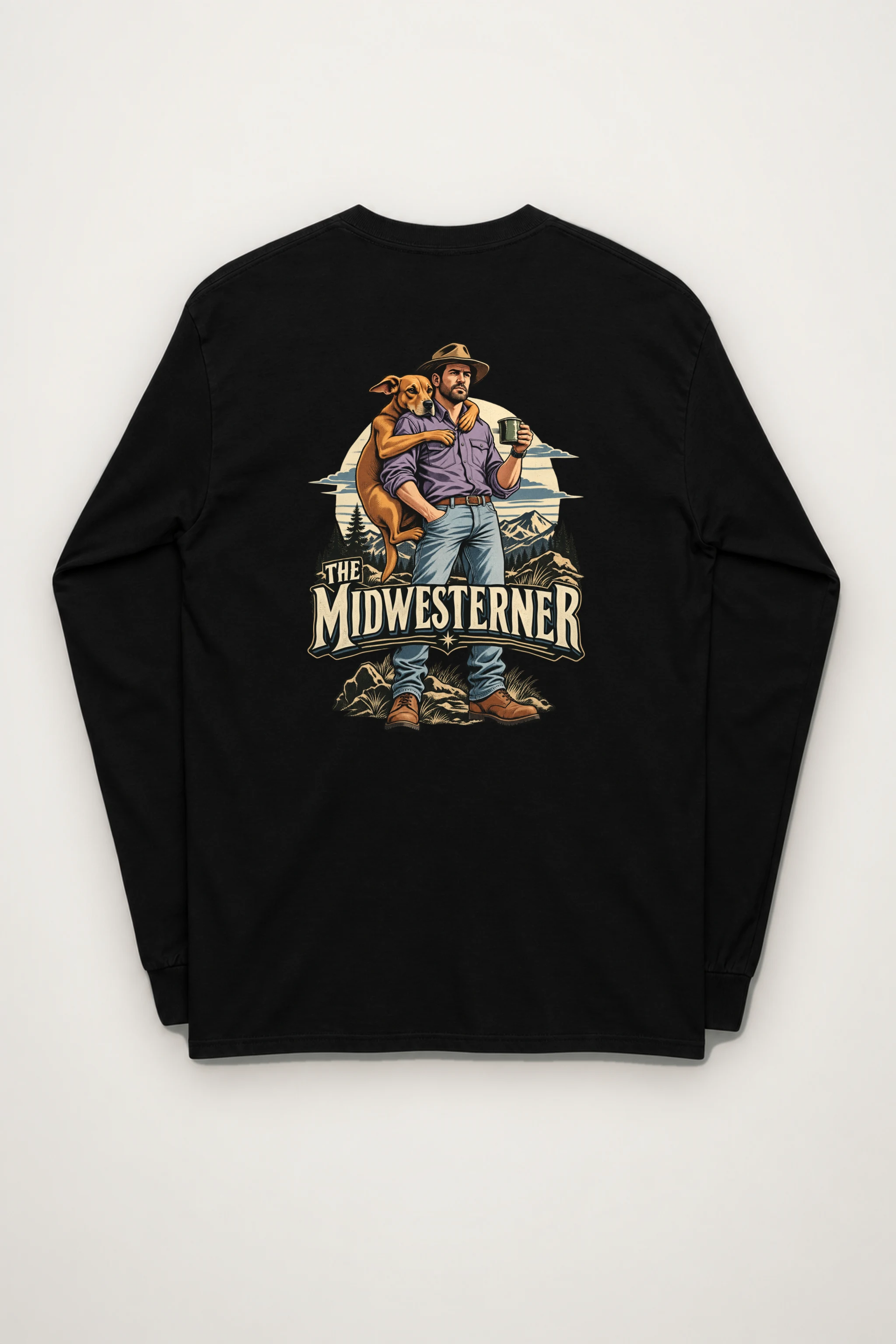 "The Midwesterner" Unisex Longsleeve T-shirt