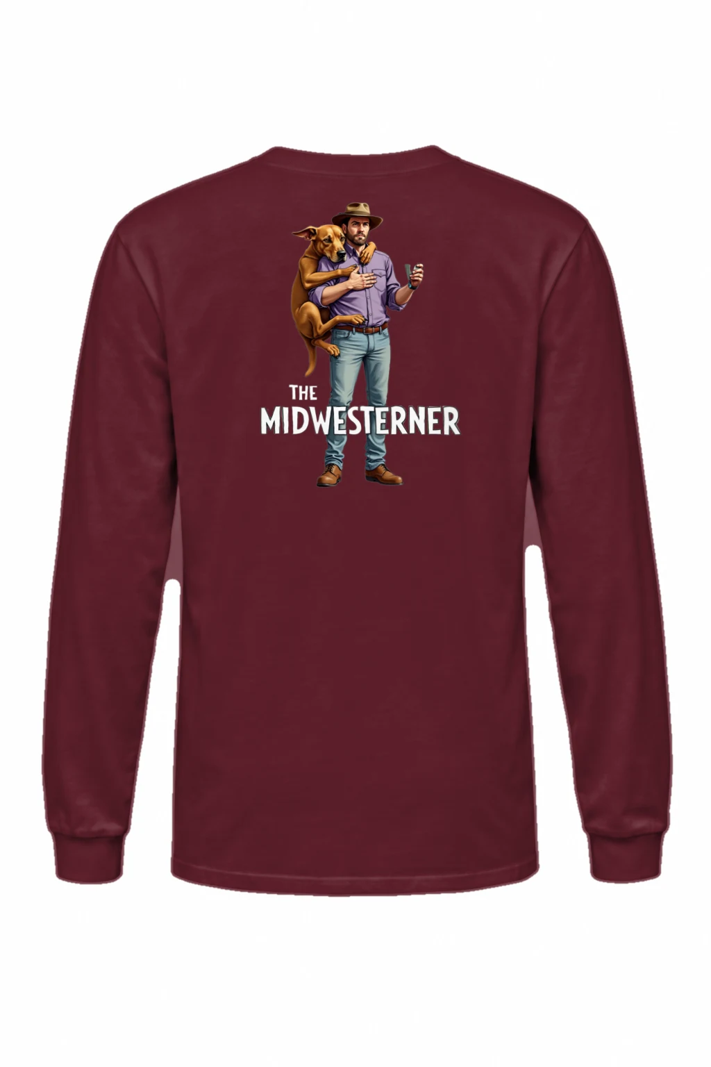 "The Midwesterner" Unisex Longsleeve T-shirt | Gildan 2400