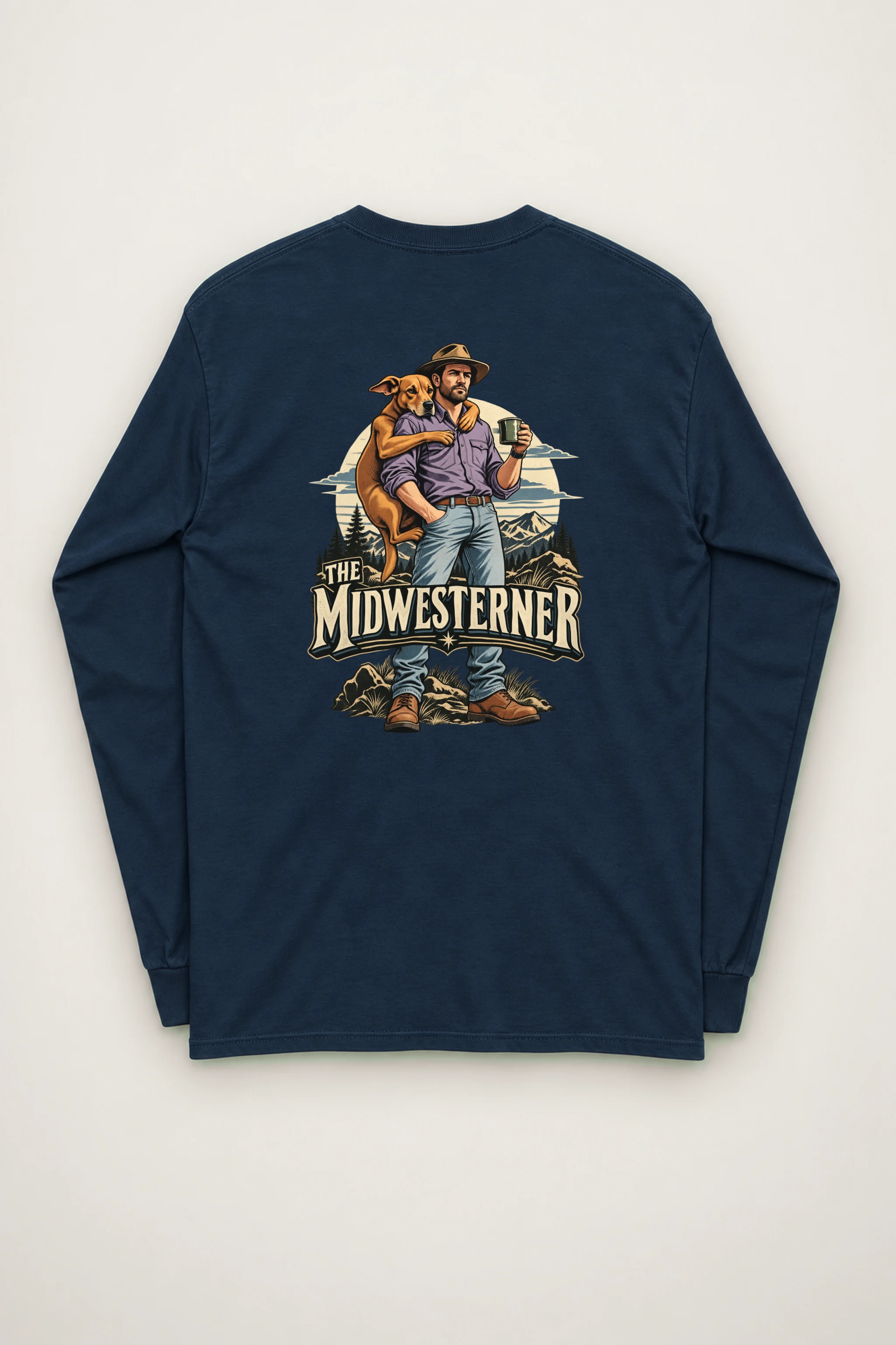 "The Midwesterner" Unisex Longsleeve T-shirt