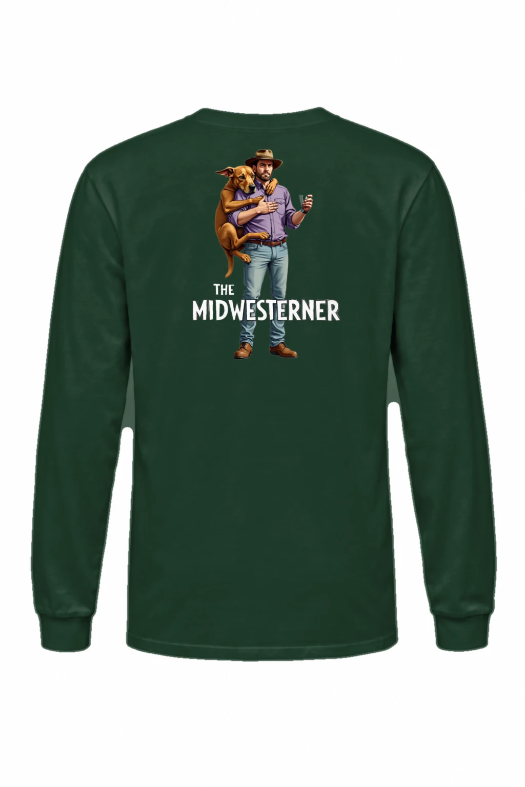 "The Midwesterner" Unisex Longsleeve T-shirt | Gildan 2400