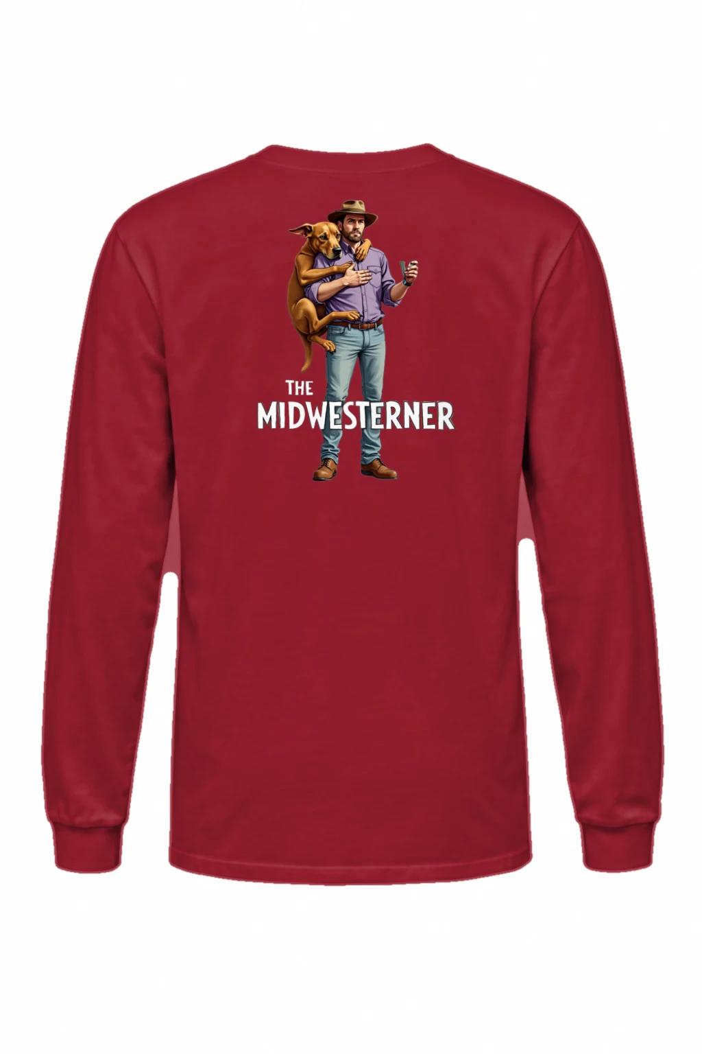 "The Midwesterner" Unisex Longsleeve T-shirt | Gildan 2400