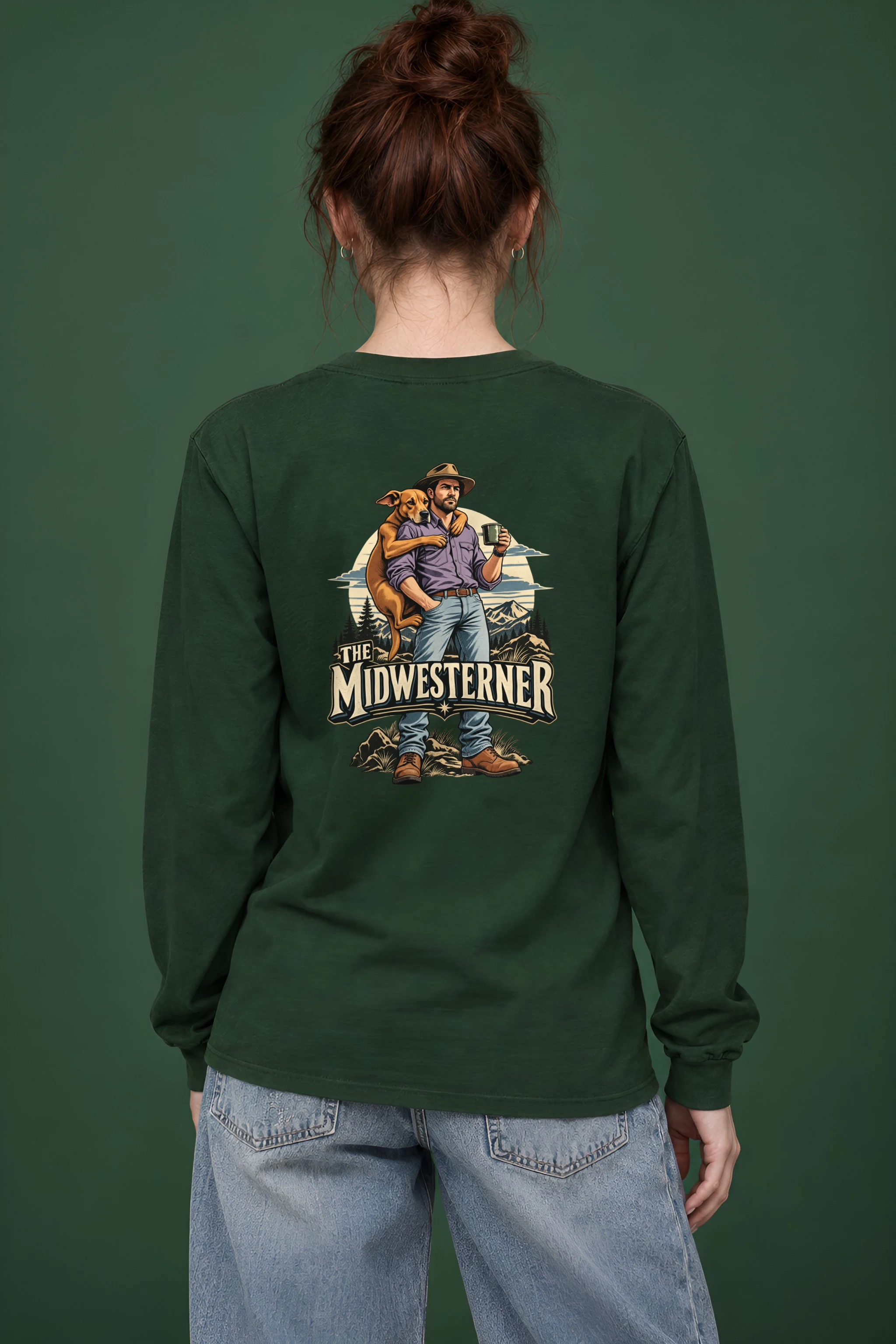 "The Midwesterner" Unisex Longsleeve T-shirt