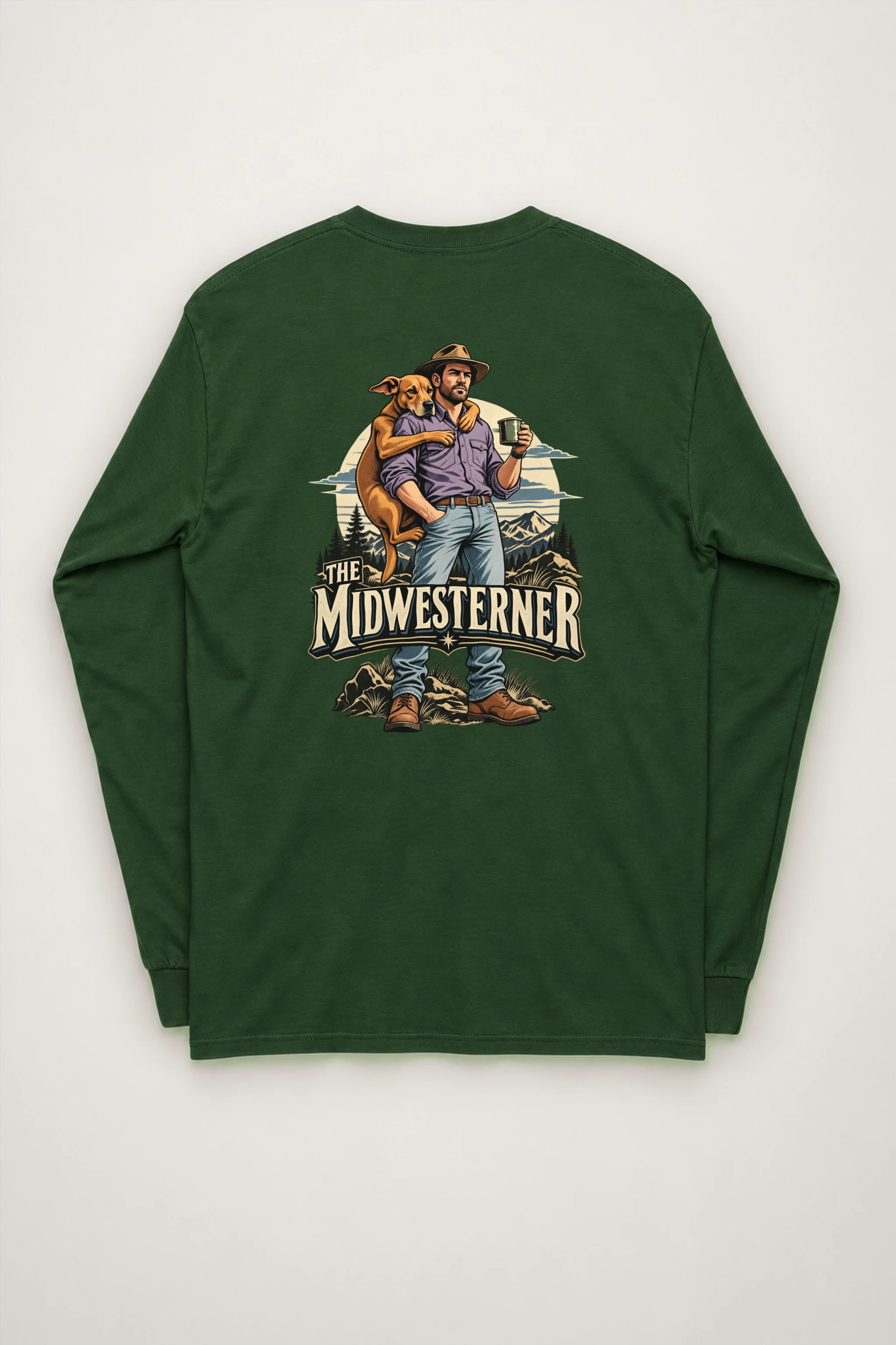 "The Midwesterner" Unisex Longsleeve T-shirt