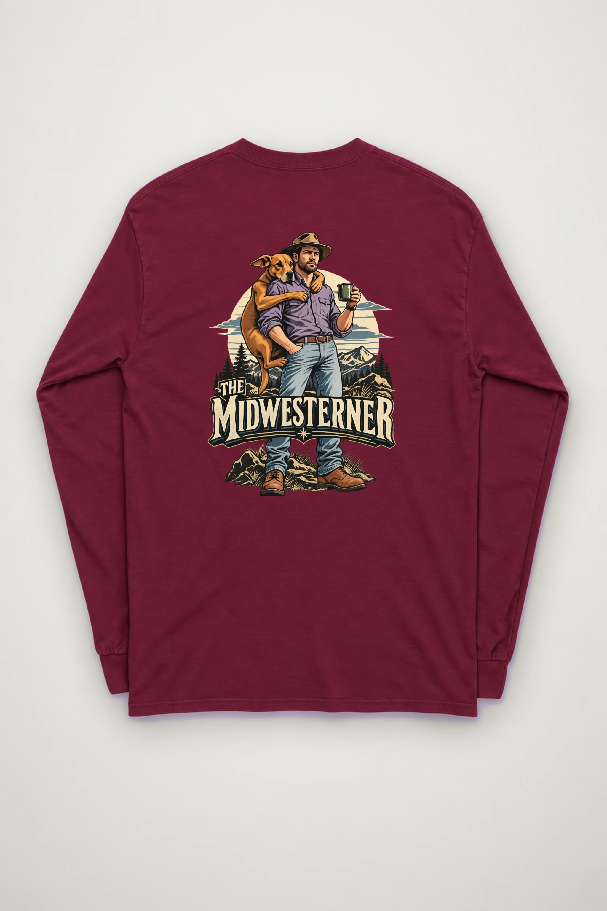 "The Midwesterner" Unisex Longsleeve T-shirt
