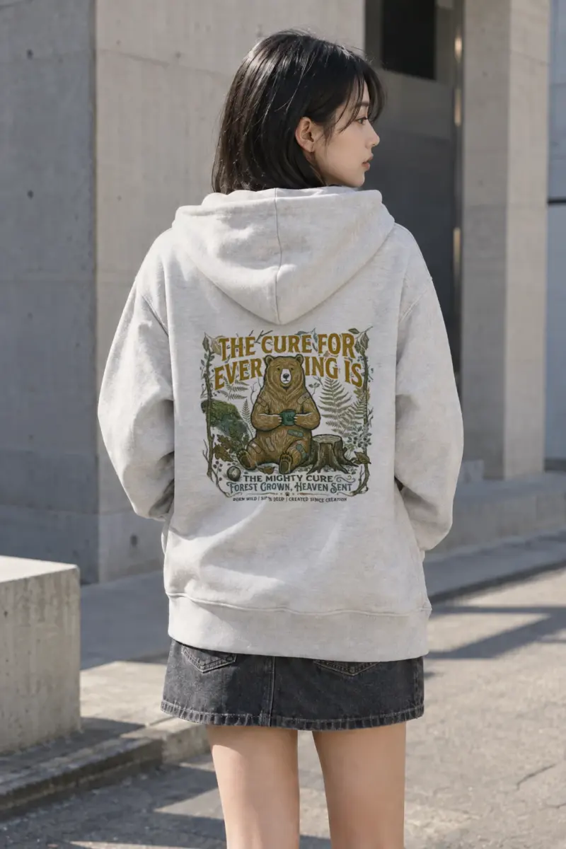 "The Mighty Cure" Heavy Blend Unisex Pullover Hoodie | Gildan 18500