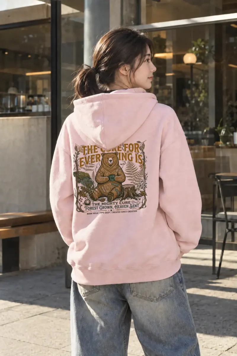 "The Mighty Cure" Heavy Blend Unisex Pullover Hoodie | Gildan 18500