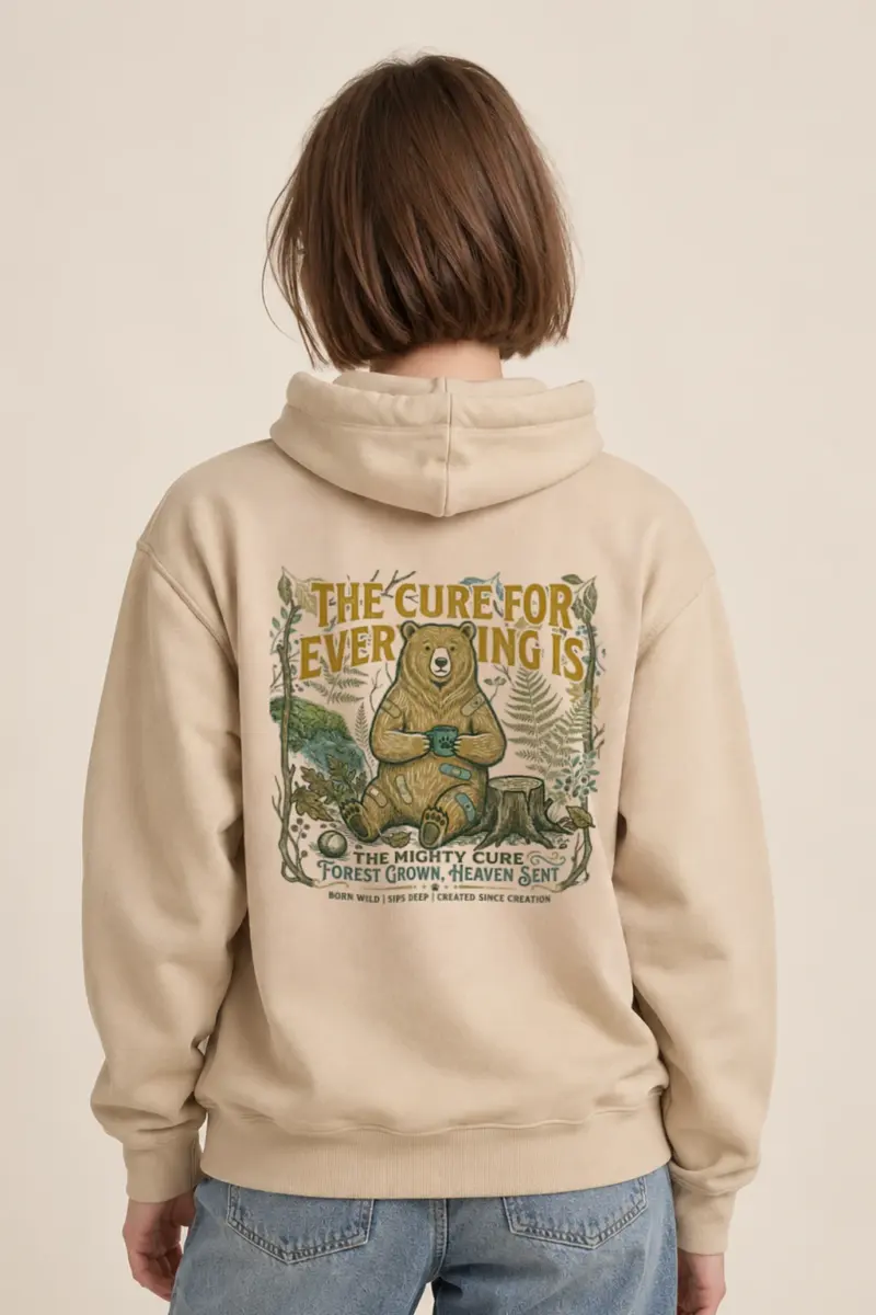 "The Mighty Cure" Heavy Blend Unisex Pullover Hoodie