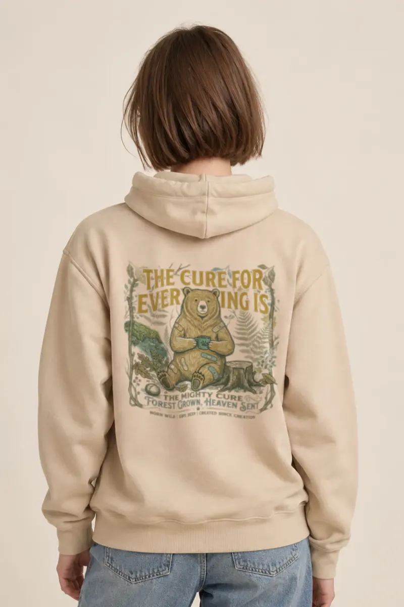 "The Mighty Cure" Heavy Blend Unisex Pullover Hoodie