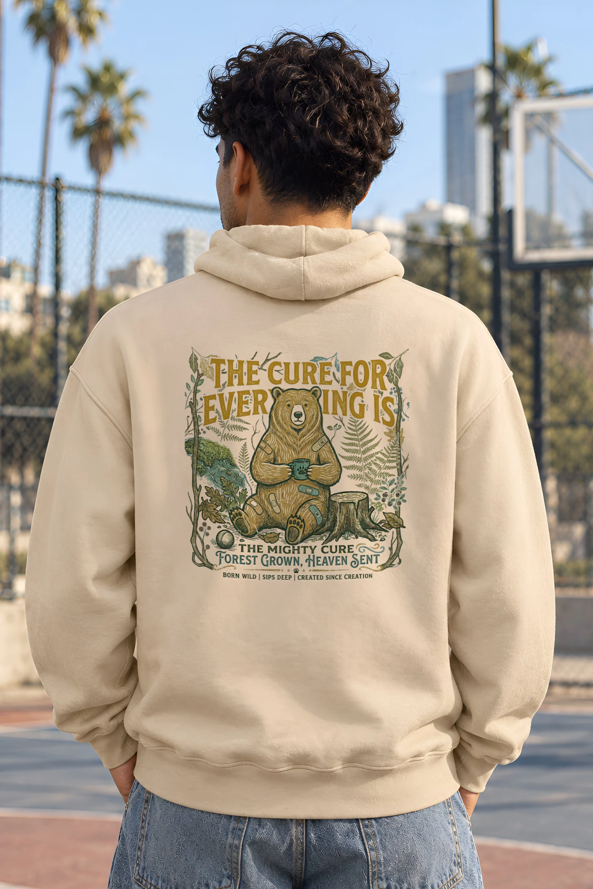 "The Mighty Cure" Heavy Blend Unisex Pullover Hoodie