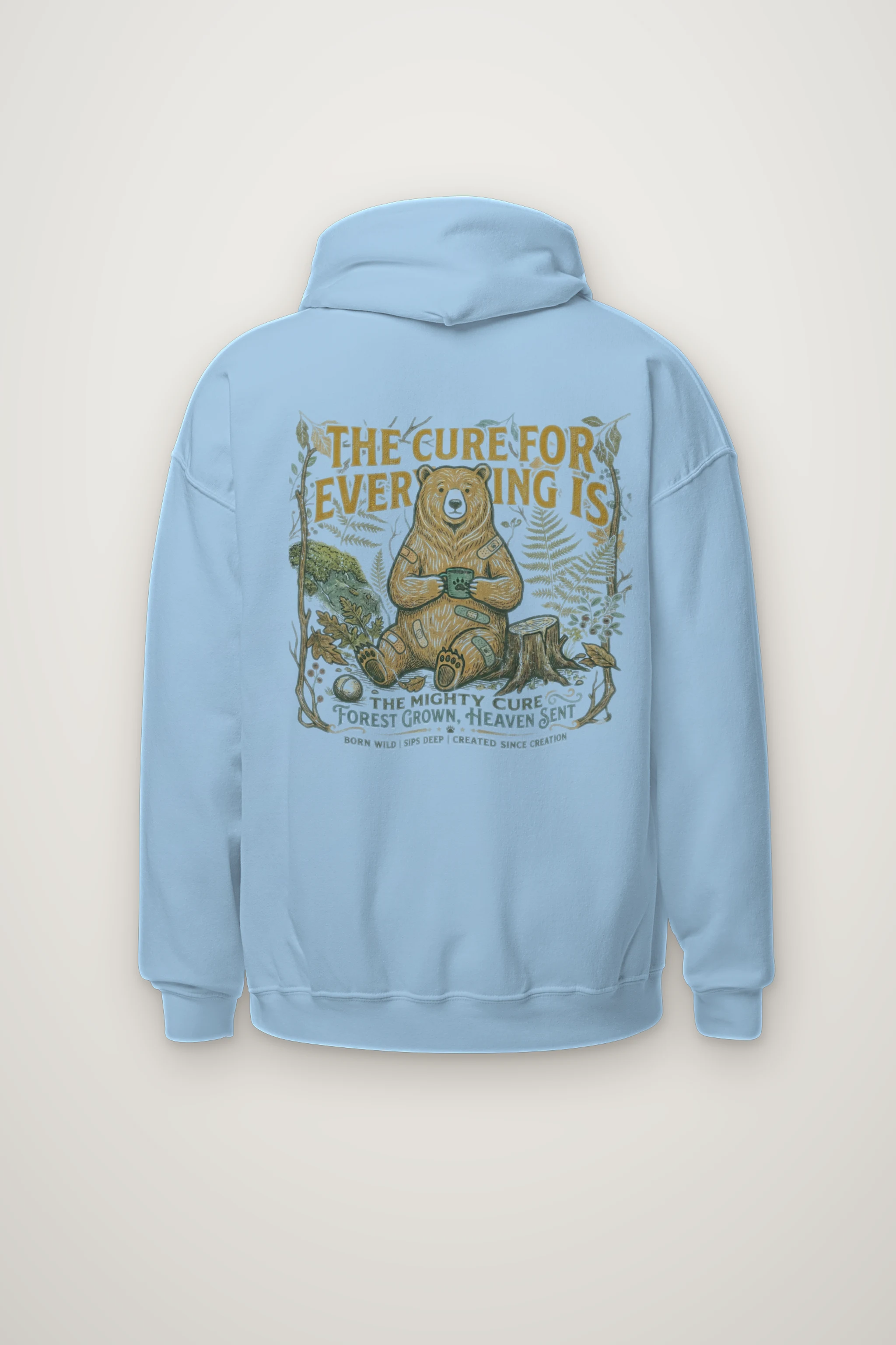 "The Mighty Cure" Heavy Blend Unisex Pullover Hoodie