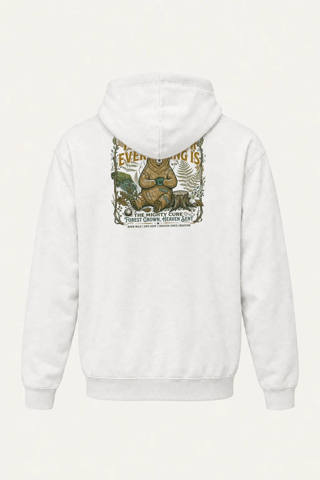 "The Mighty Cure" Heavy Blend Unisex Pullover Hoodie | Gildan 18500