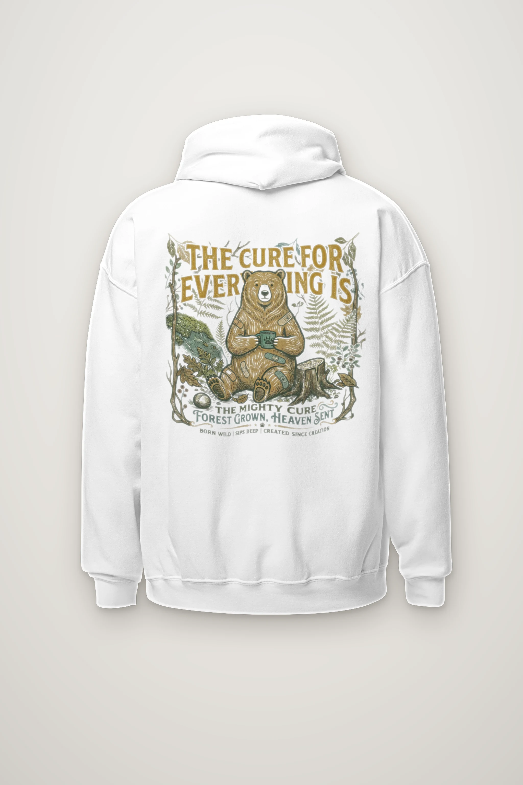 "The Mighty Cure" Heavy Blend Unisex Pullover Hoodie