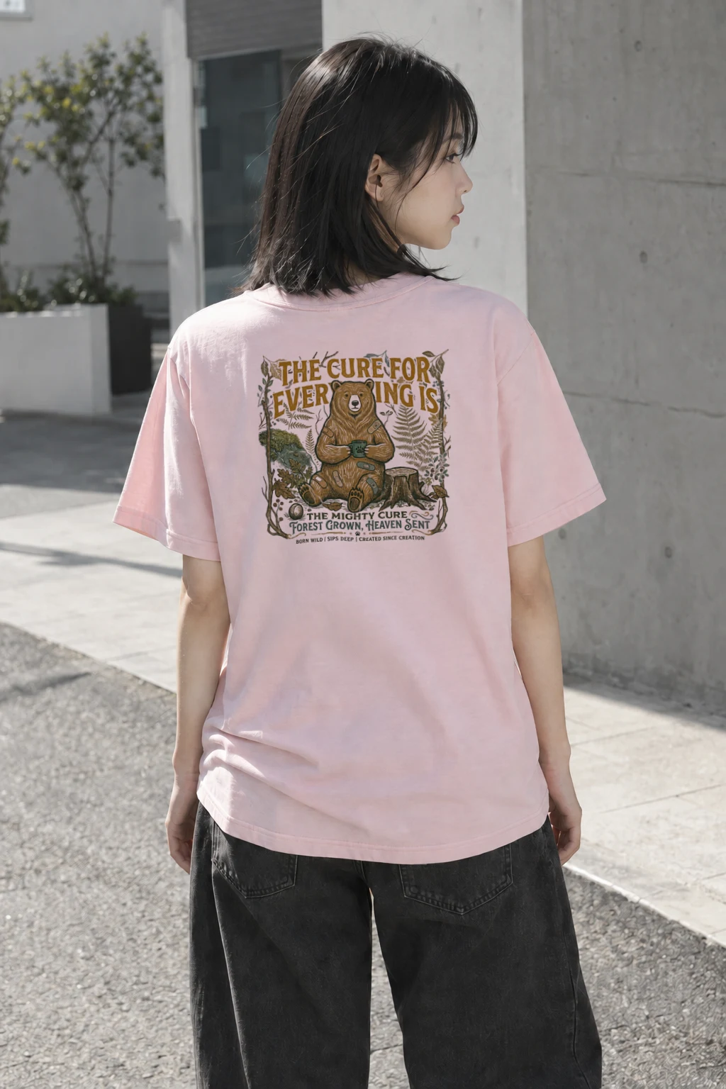 "The Mighty Cure" Heavyweight Unisex Crewneck T-shirt | Gildan 5000