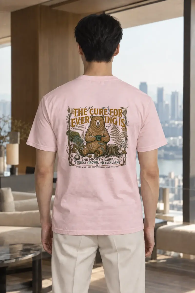 "The Mighty Cure" Heavyweight Unisex Crewneck T-shirt | Gildan 5000