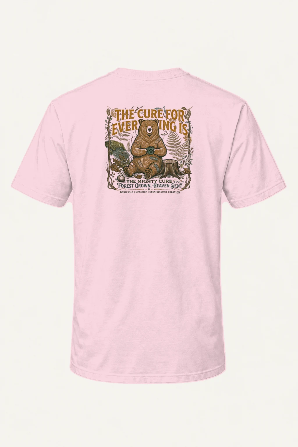 "The Mighty Cure" Heavyweight Unisex Crewneck T-shirt | Gildan 5000