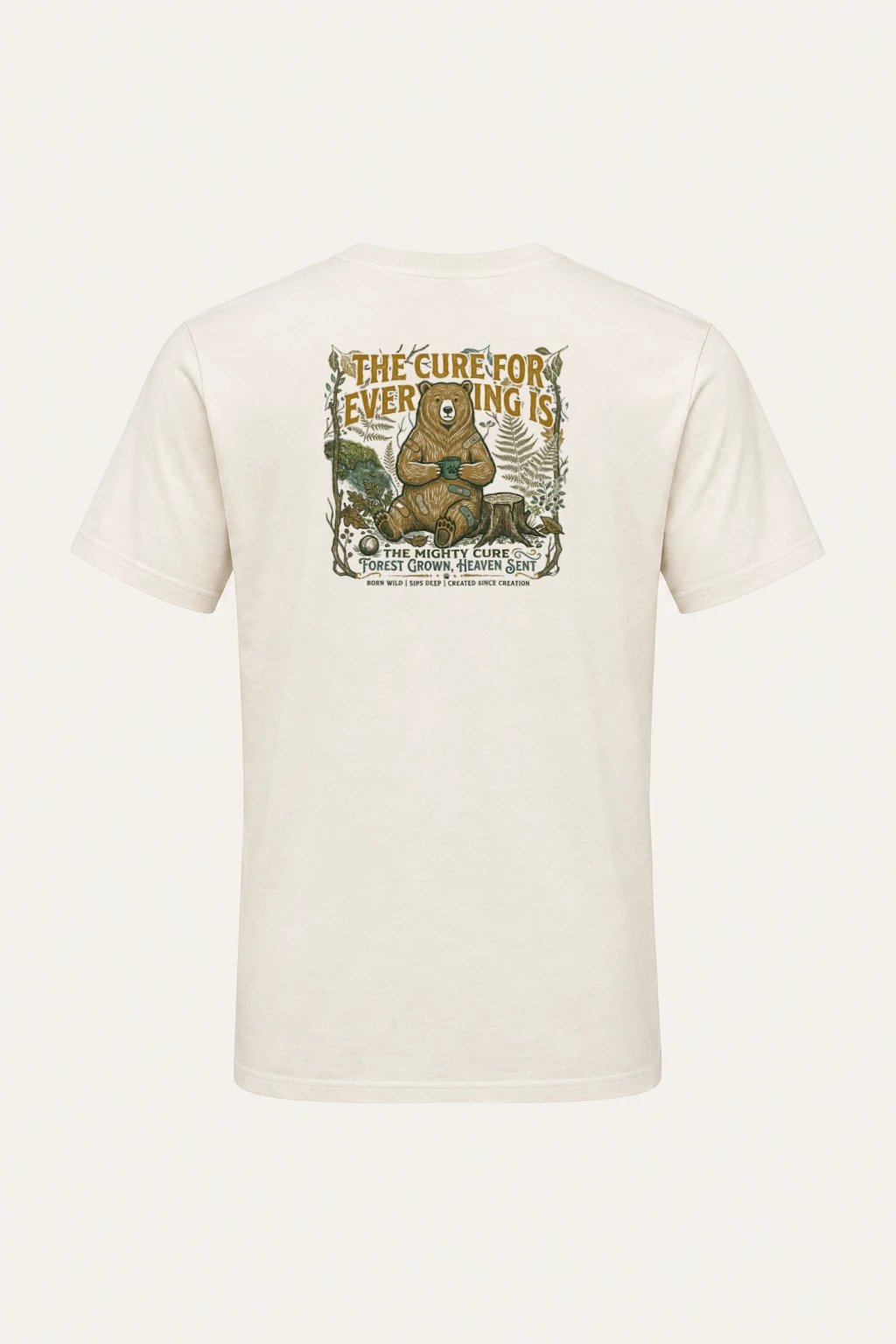 "The Mighty Cure" Heavyweight Unisex Crewneck T-shirt | Gildan 5000