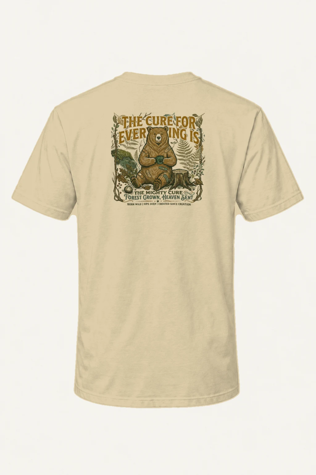 "The Mighty Cure" Heavyweight Unisex Crewneck T-shirt | Gildan 5000
