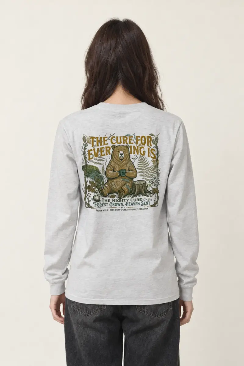 "The Mighty Cure" Unisex Longsleeve T-shirt