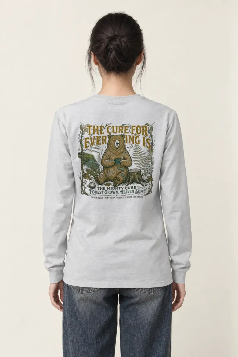 "The Mighty Cure" Unisex Longsleeve T-shirt