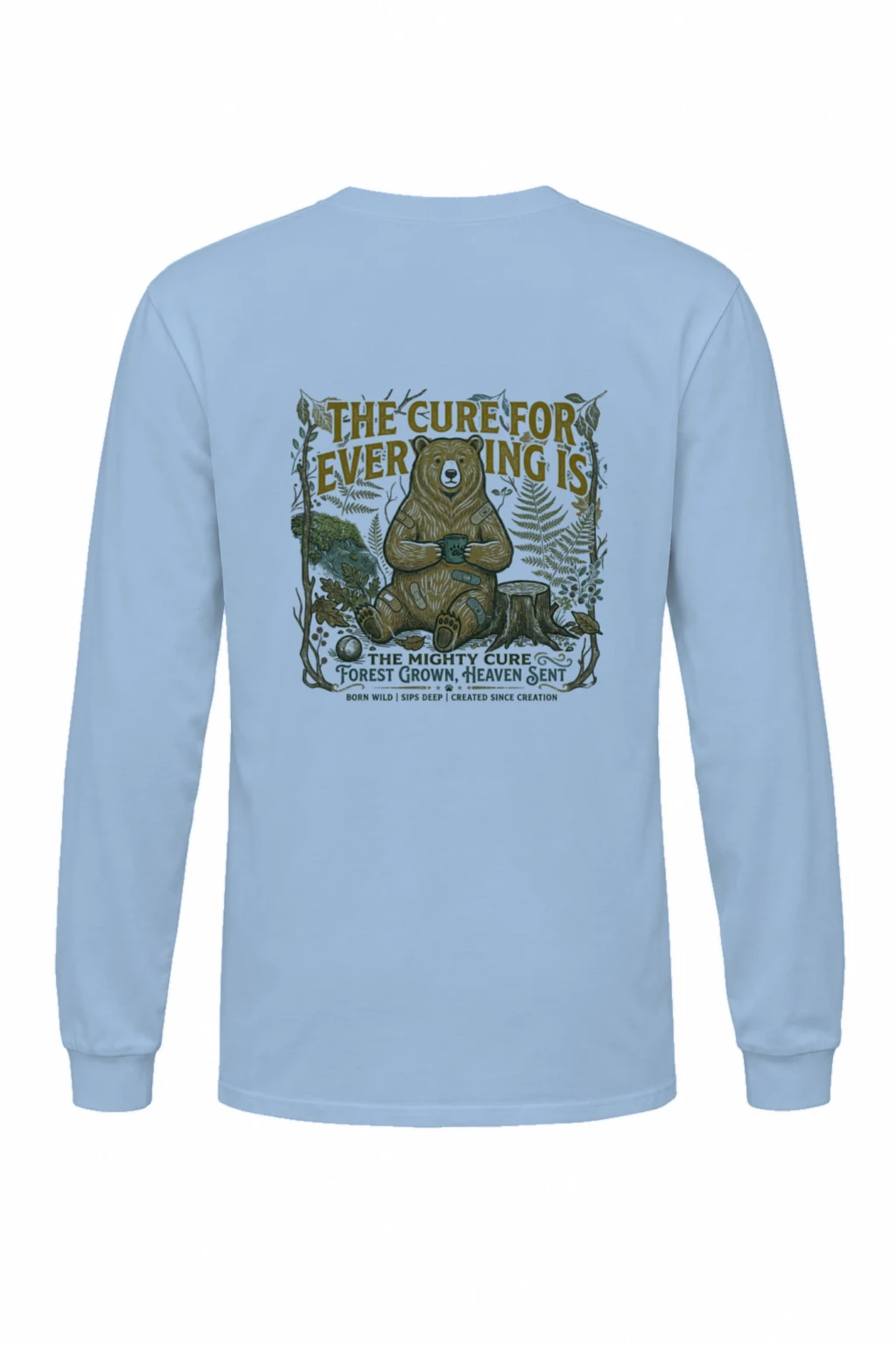 "The Mighty Cure" Unisex Longsleeve T-shirt | Gildan 2400