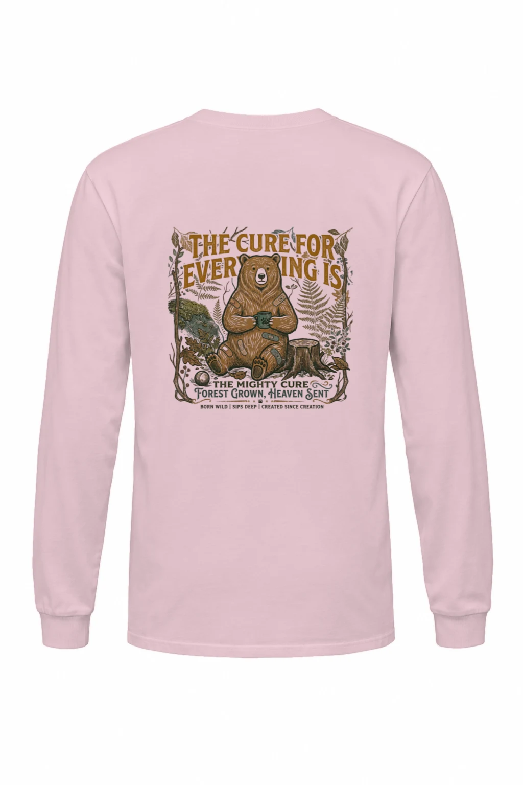 "The Mighty Cure" Unisex Longsleeve T-shirt | Gildan 2400