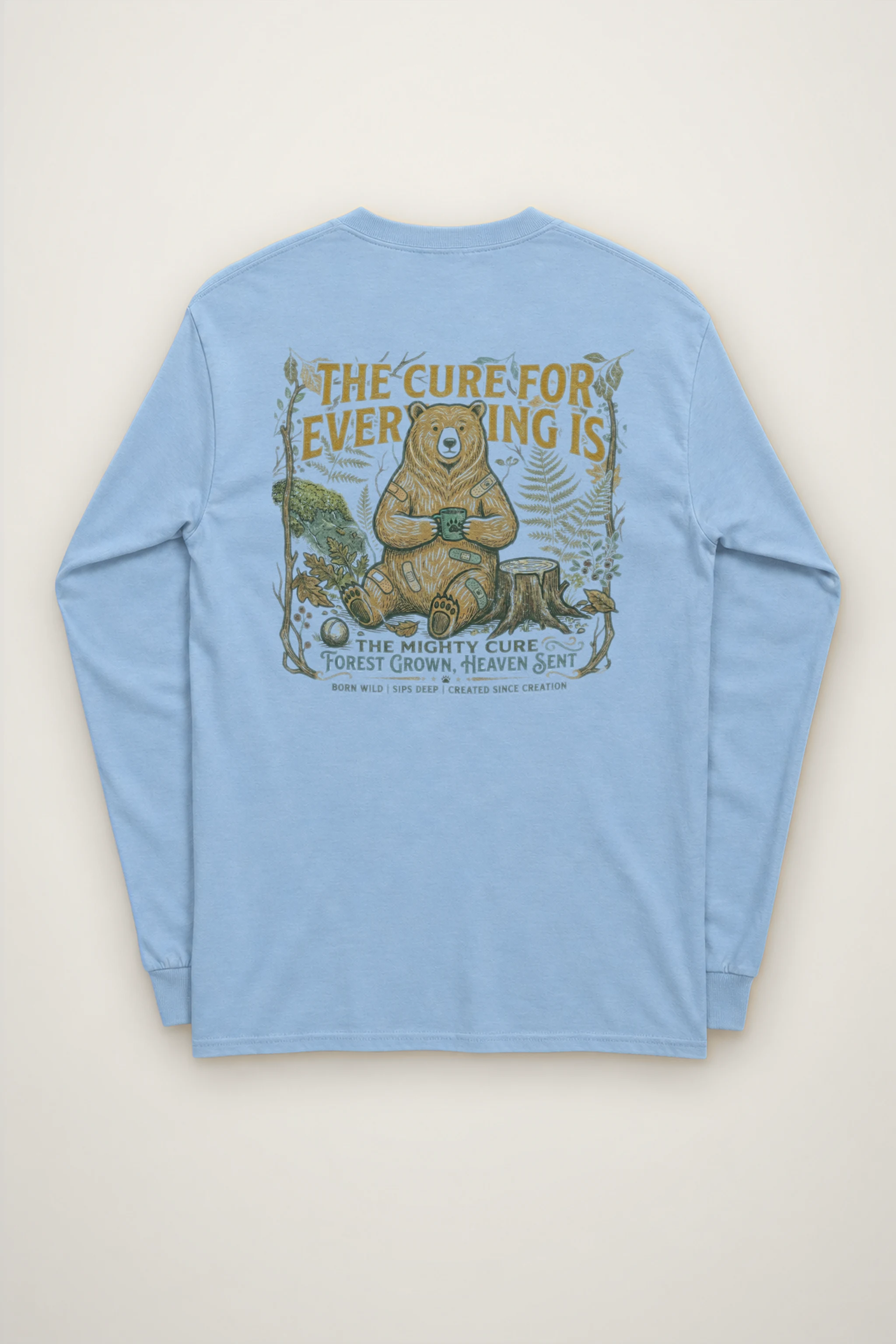 "The Mighty Cure" Unisex Longsleeve T-shirt