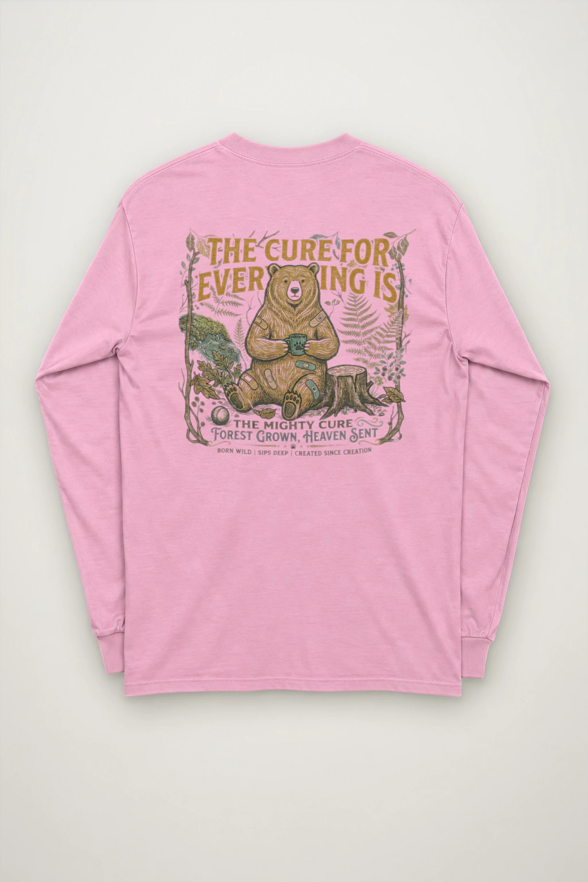 "The Mighty Cure" Unisex Longsleeve T-shirt