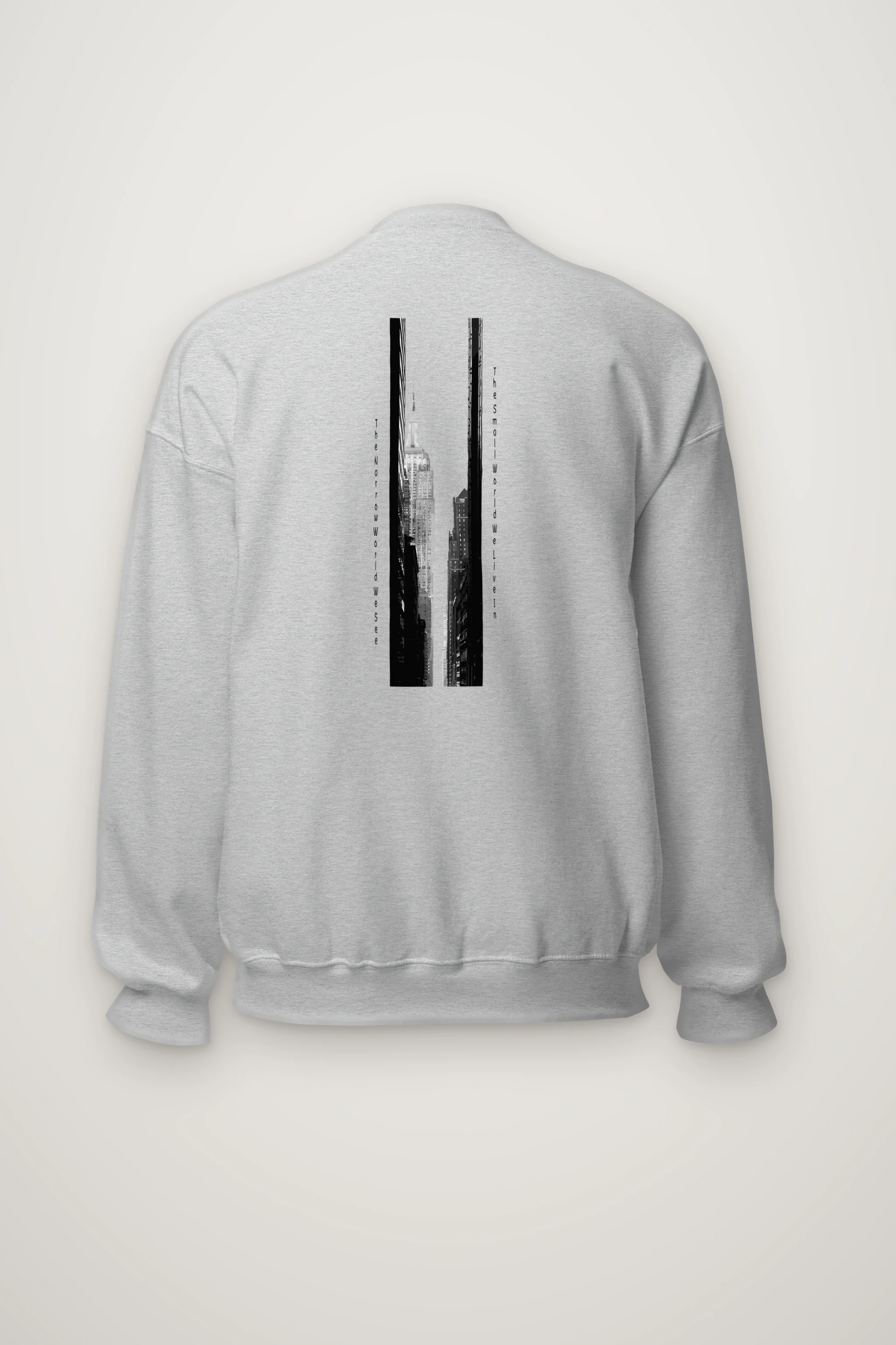 "The Narrow World" Heavy Blend Unisex Crewneck Sweatshirt