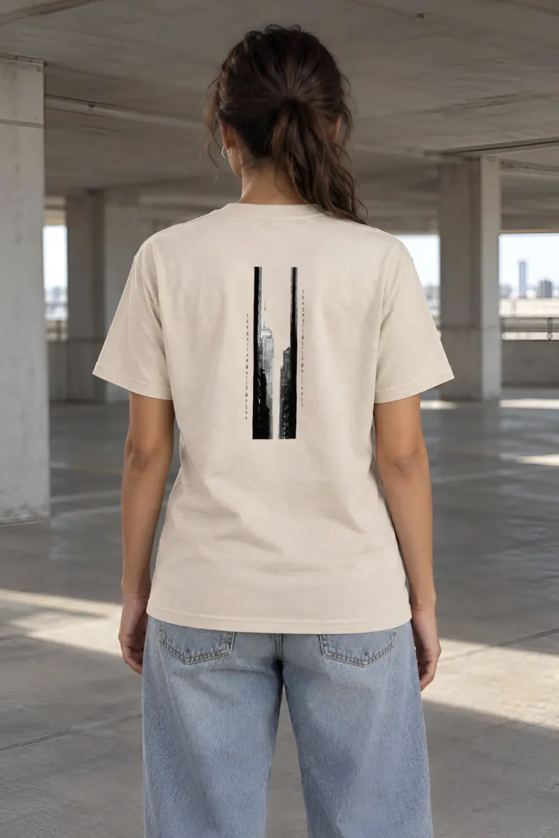 "The Narrow World" Heavyweight Unisex Crewneck T-shirt