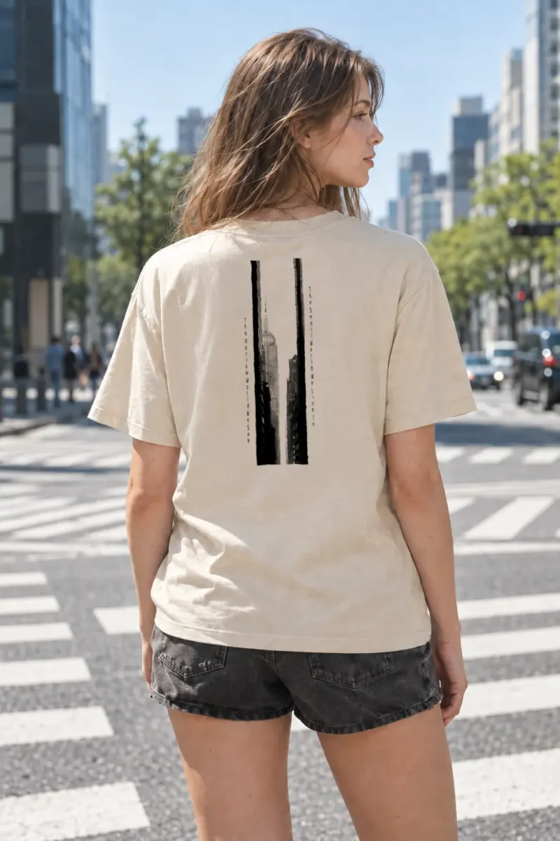 “The Narrow World” Heavyweight Unisex Crewneck T-shirt | Gildan 5000