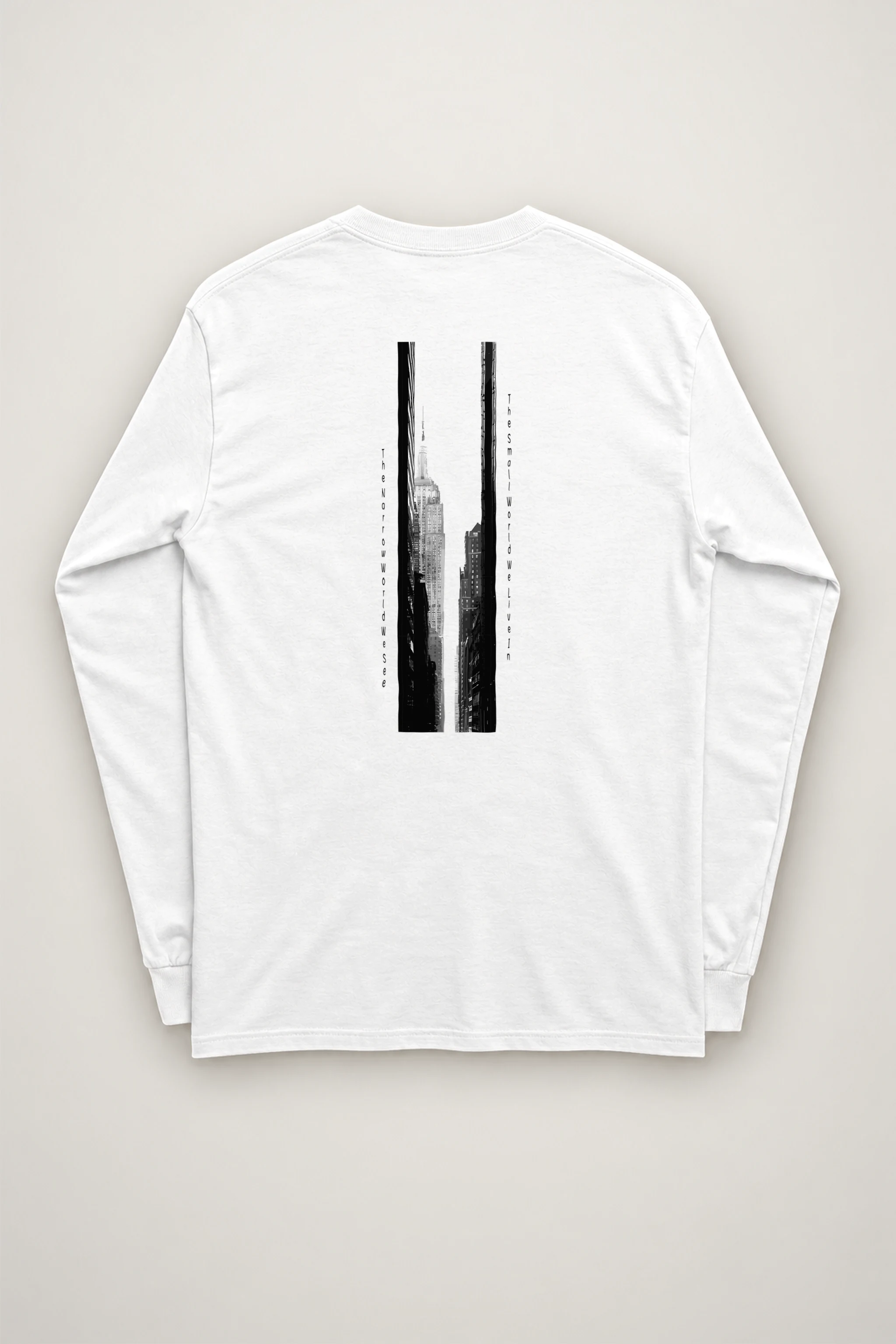 "The Narrow World" Unisex Longsleeve T-shirt