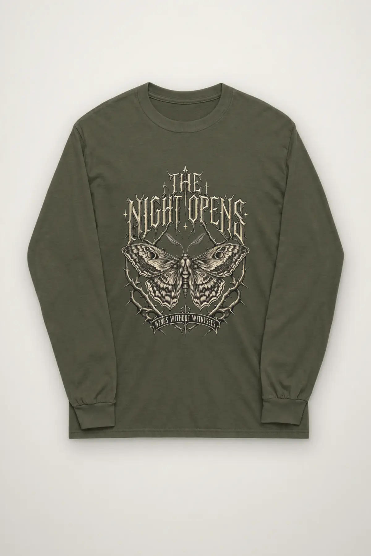 "The Night Opens" Unisex Longsleeve T-shirt