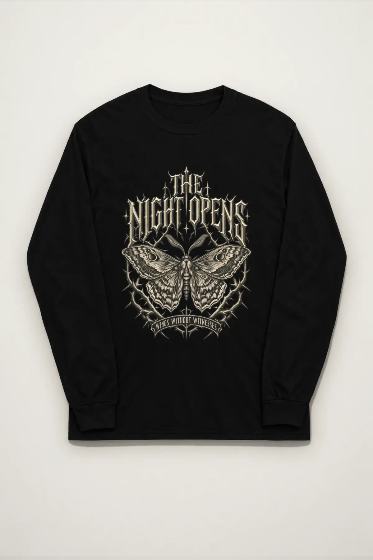 "The Night Opens" Unisex Longsleeve T-shirt