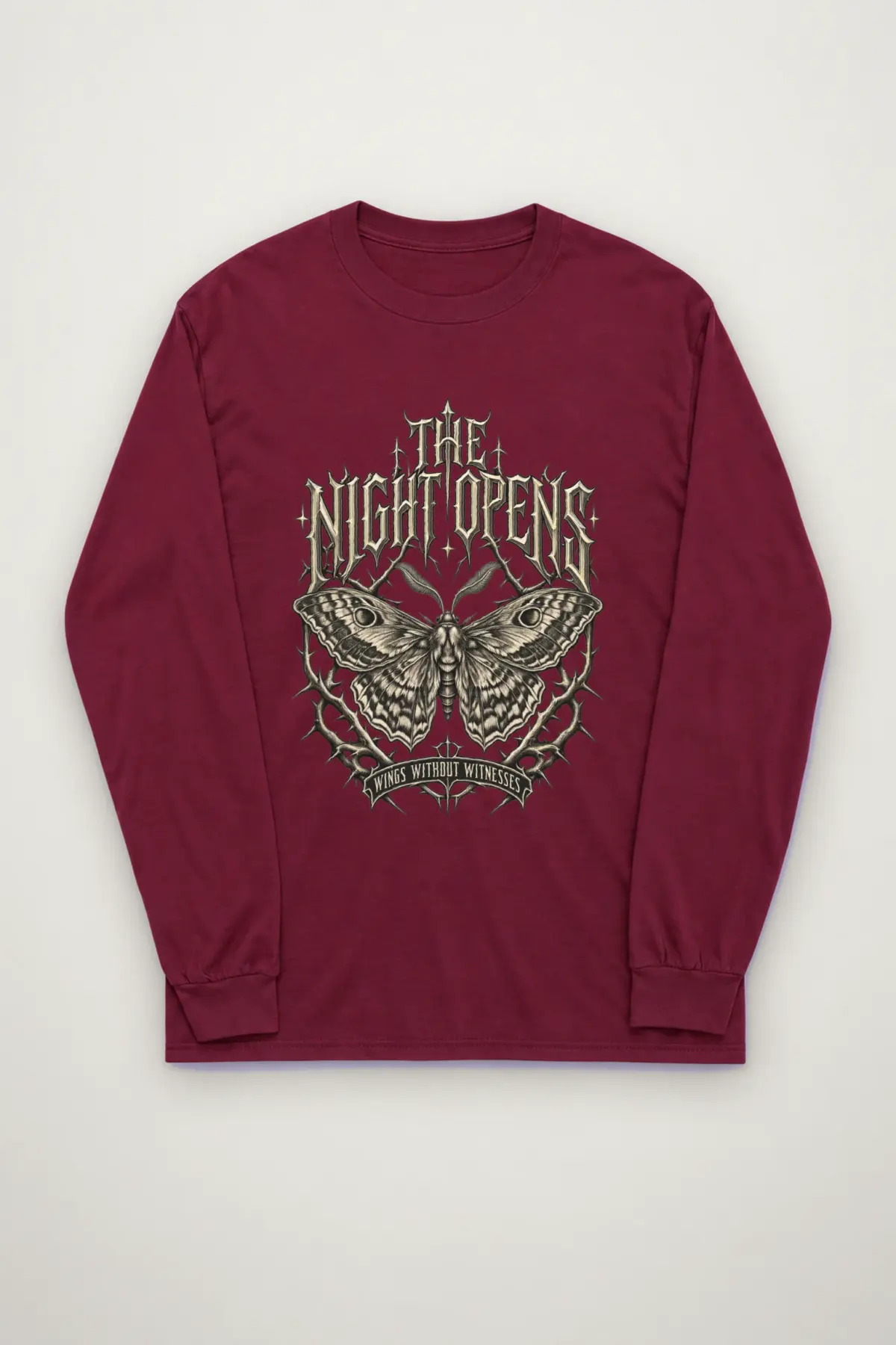 "The Night Opens" Unisex Longsleeve T-shirt