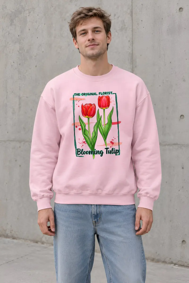 "The Original Florist" Heavy Blend Unisex Crewneck Sweatshirt