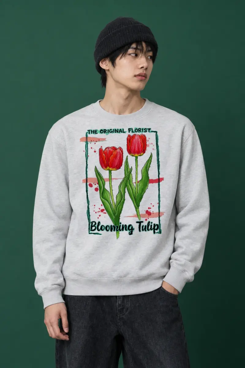 "The Original Florist" Heavy Blend Unisex Crewneck Sweatshirt