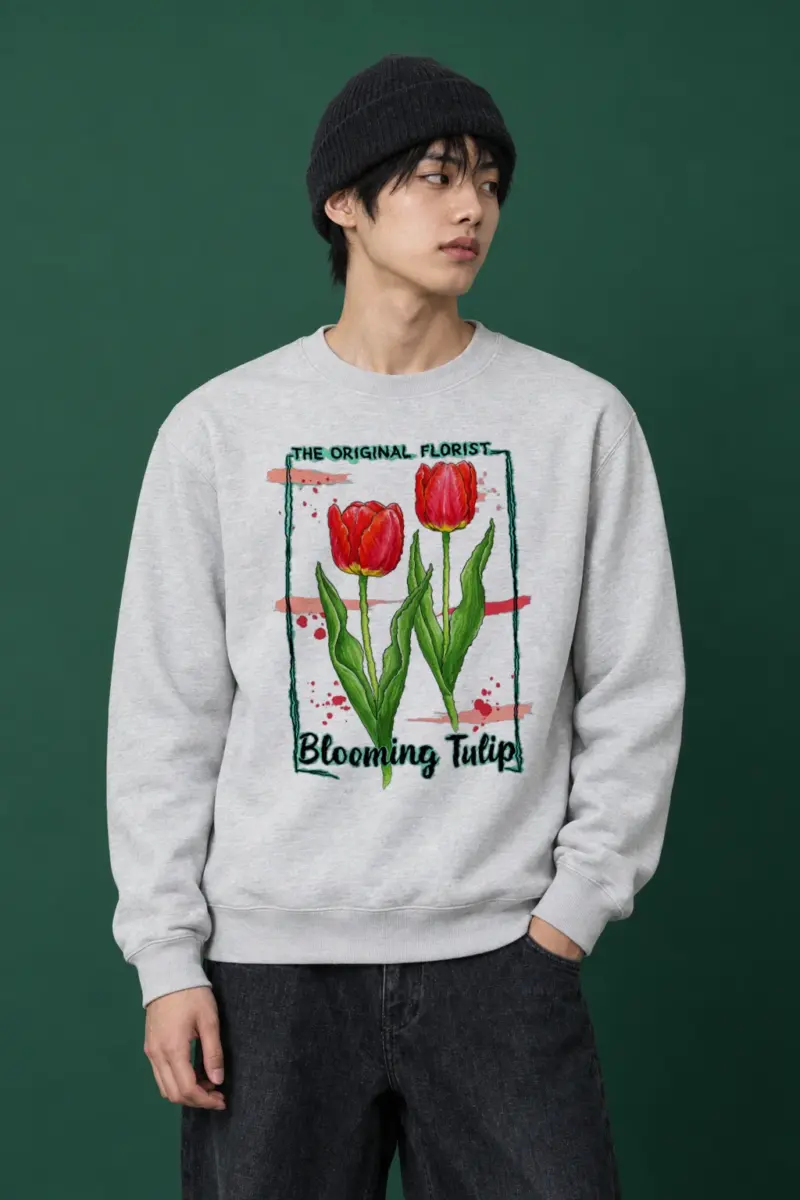 "The Original Florist" Heavy Blend Unisex Crewneck Sweatshirt