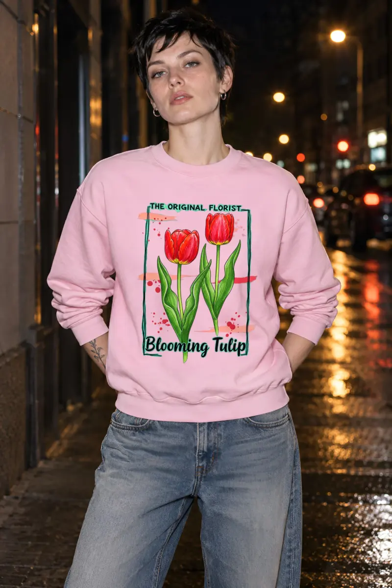 "The Original Florist" Heavy Blend Unisex Crewneck Sweatshirt
