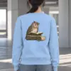 "The Owl’s Reading Hour" Heavy Blend Unisex Crewneck Sweatshirt
