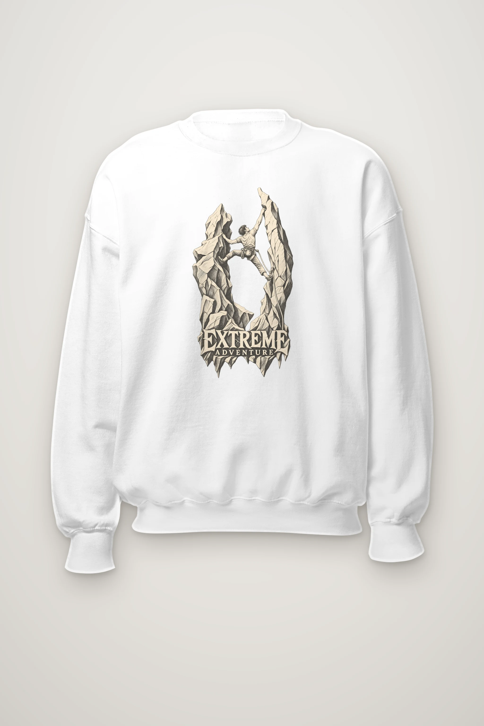 "The Quiet Ascent" Heavy Blend Unisex Crewneck Sweatshirt
