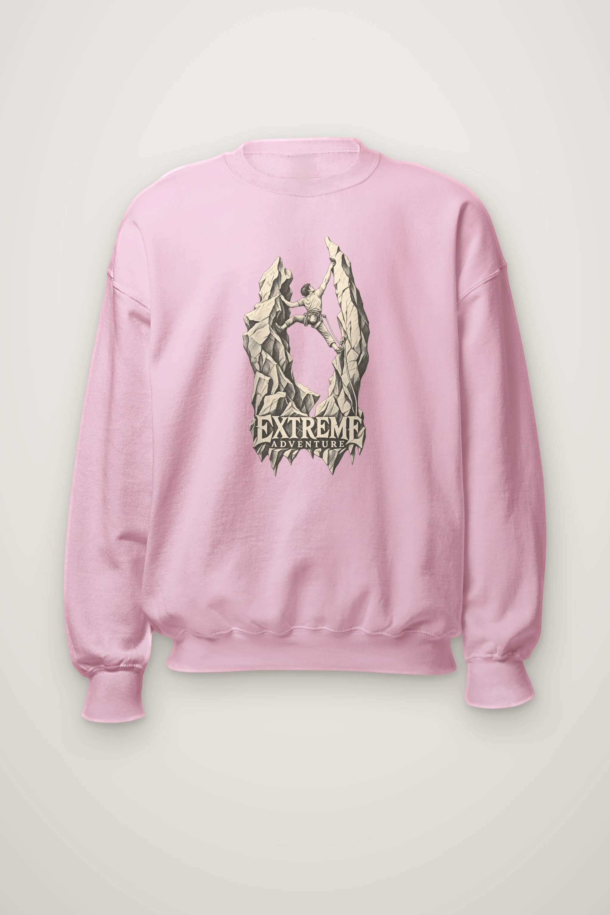 "The Quiet Ascent" Heavy Blend Unisex Crewneck Sweatshirt