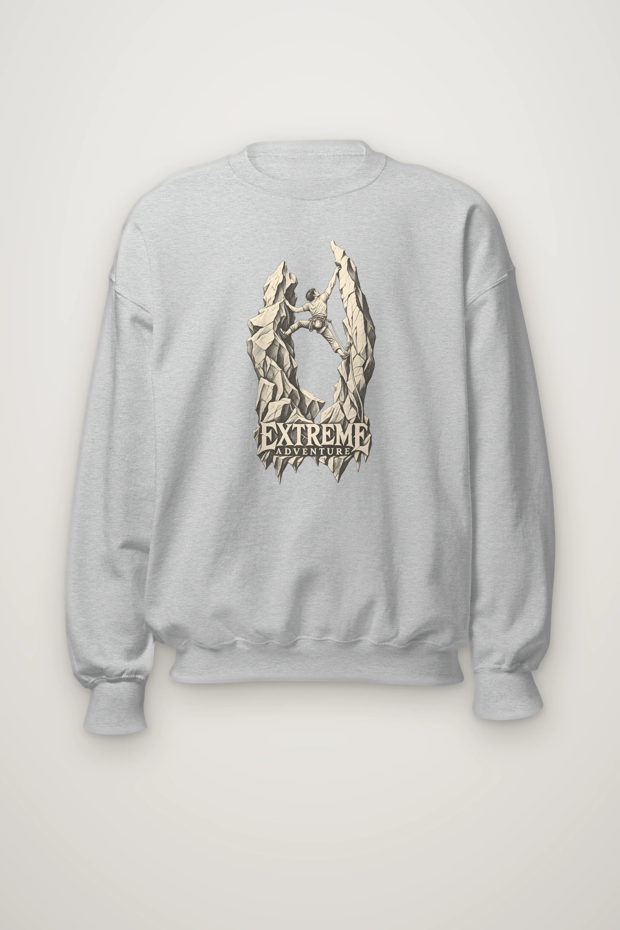 "The Quiet Ascent" Heavy Blend Unisex Crewneck Sweatshirt