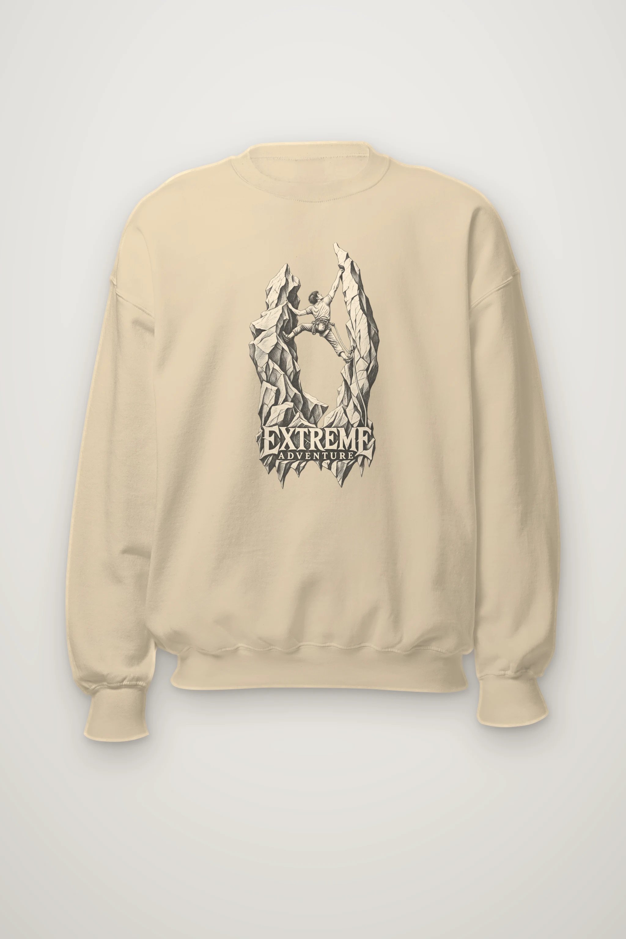 "The Quiet Ascent" Heavy Blend Unisex Crewneck Sweatshirt