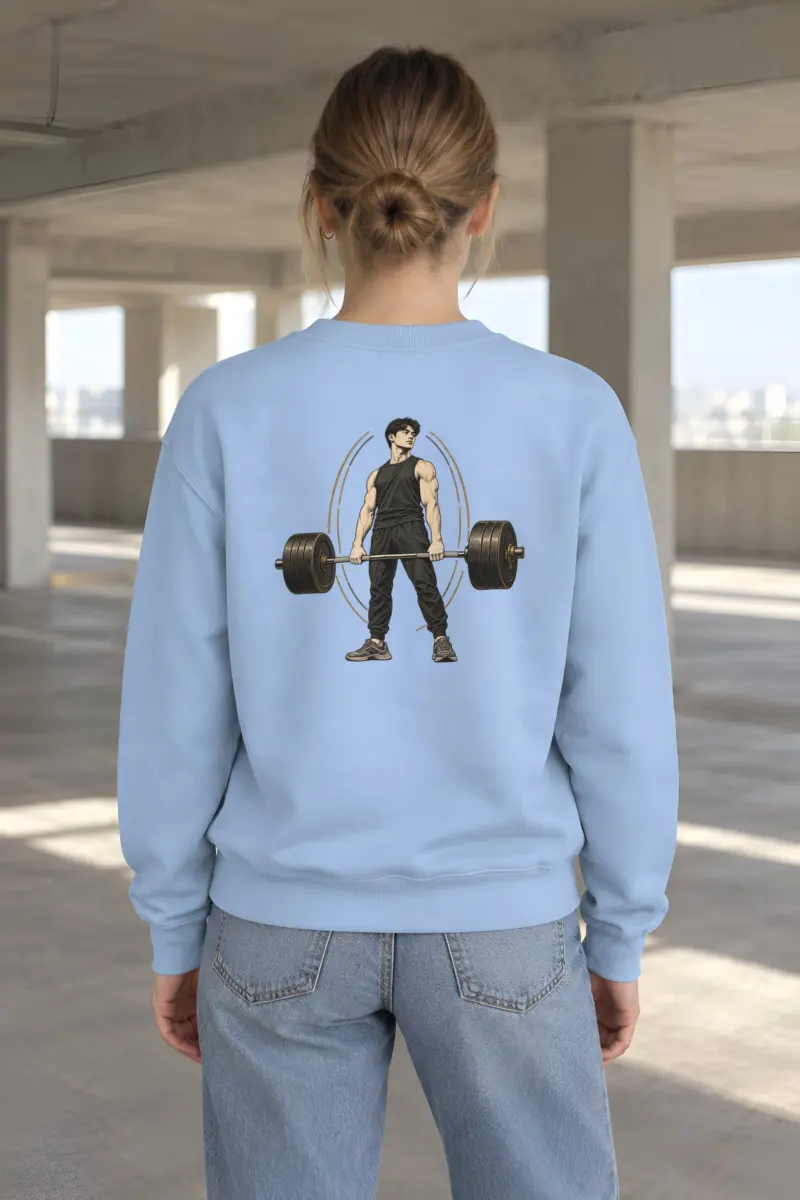 "The Quiet Lift" Heavy Blend Unisex Crewneck Sweatshirt