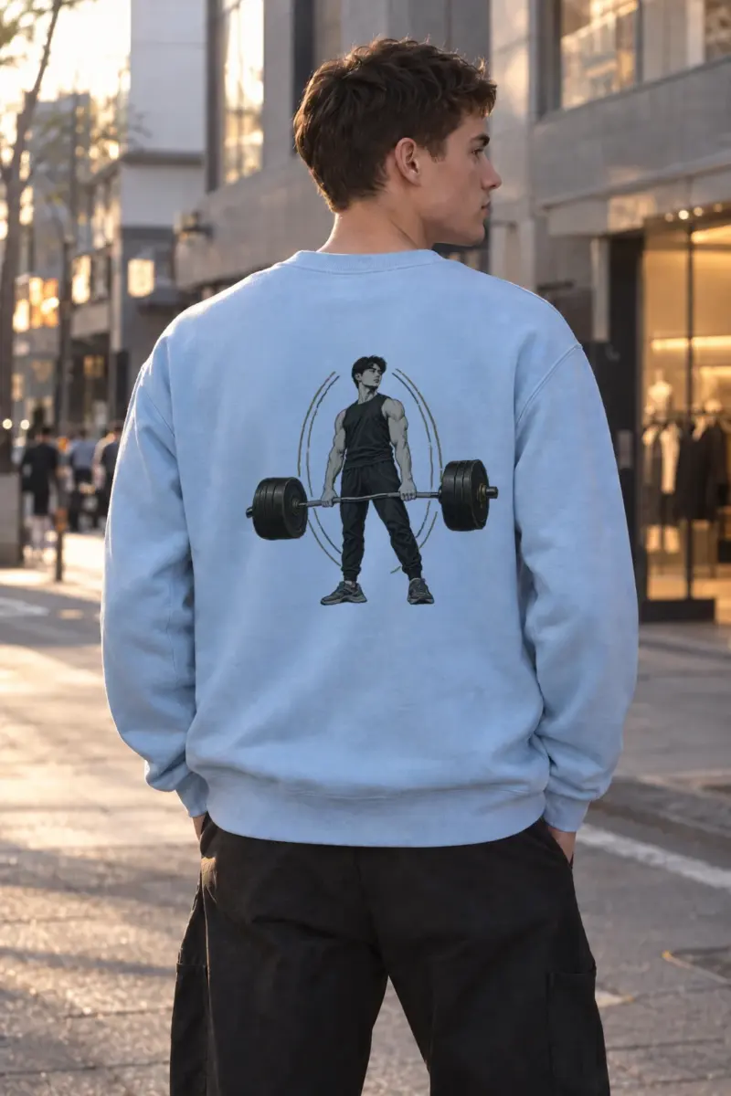 "The Quiet Lift" Heavy Blend Unisex Crewneck Sweatshirt | Gildan 18000