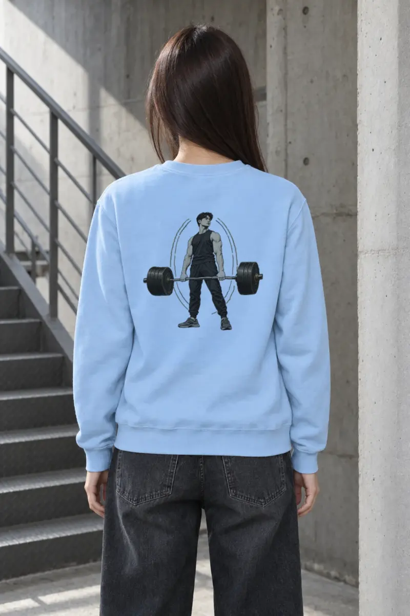 "The Quiet Lift" Heavy Blend Unisex Crewneck Sweatshirt